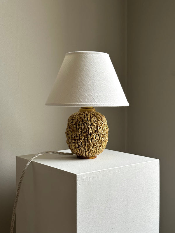 Gunnar Nylund Small Chamotte Table Lamp