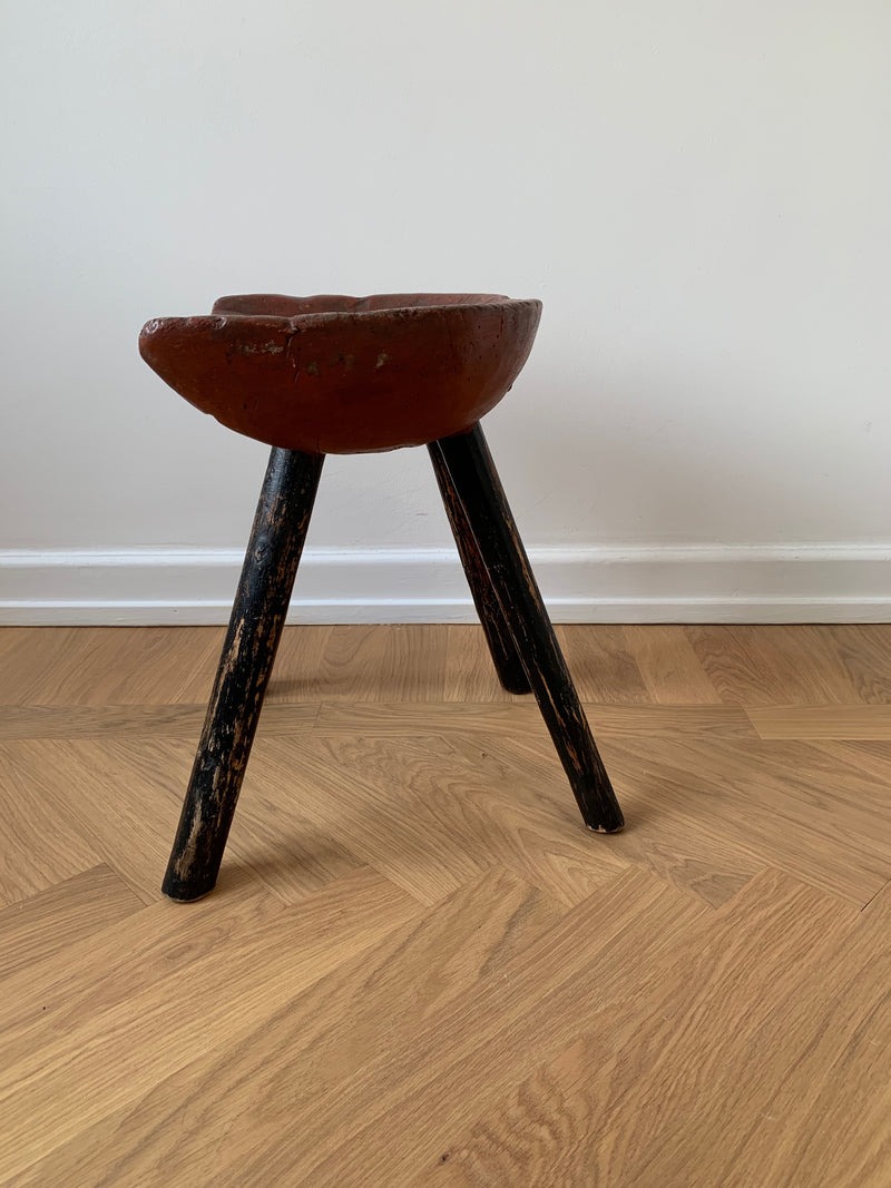 Rustic milking stool