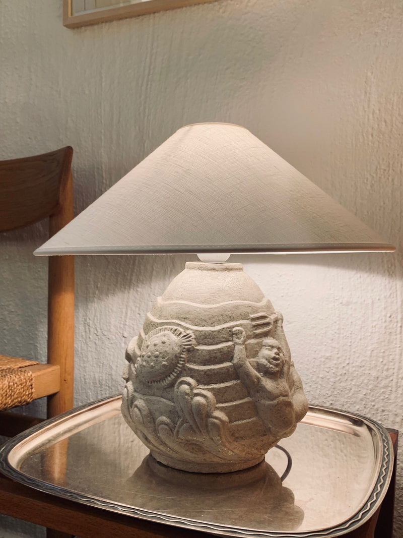 Erling Valldeby Stoneware Table Lamp