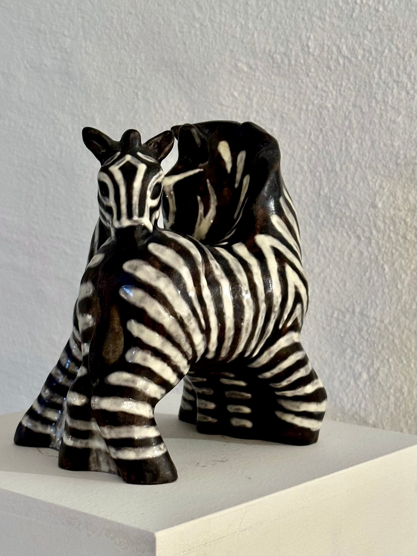 Vicke Lindstrand Zebra Sculpture – SCHILLER DUFVA