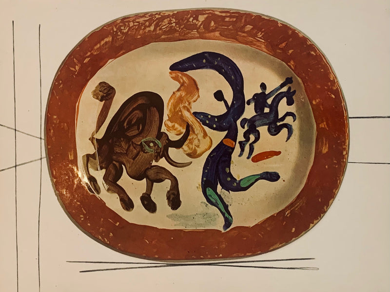 Vintage Ceramic Print "Matador"