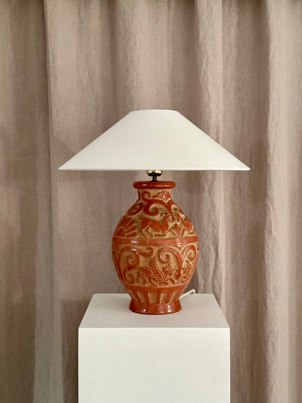 Italian ceramic table lamp