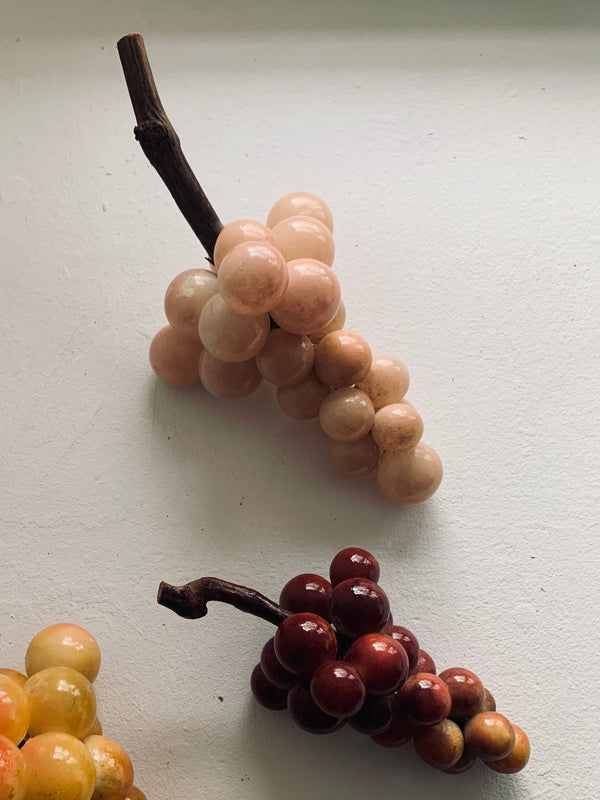 Rosé alabaster grapes