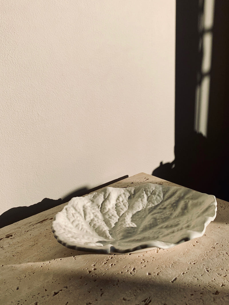 Wilhelm Kåge Carrara Leaf Plate