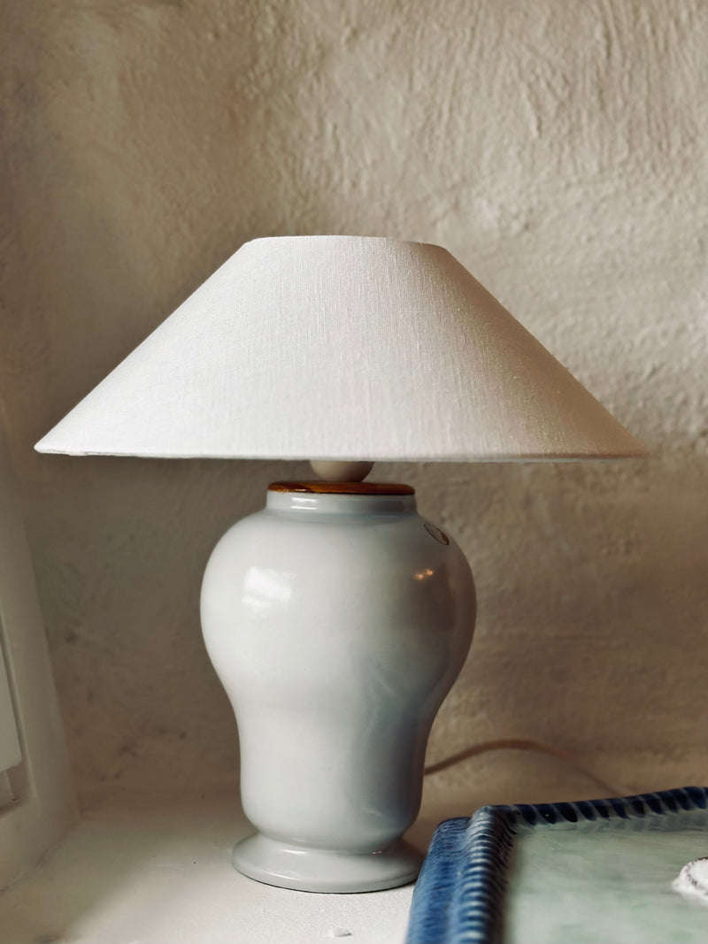 Ewald Dahlskog sky blue table lamp