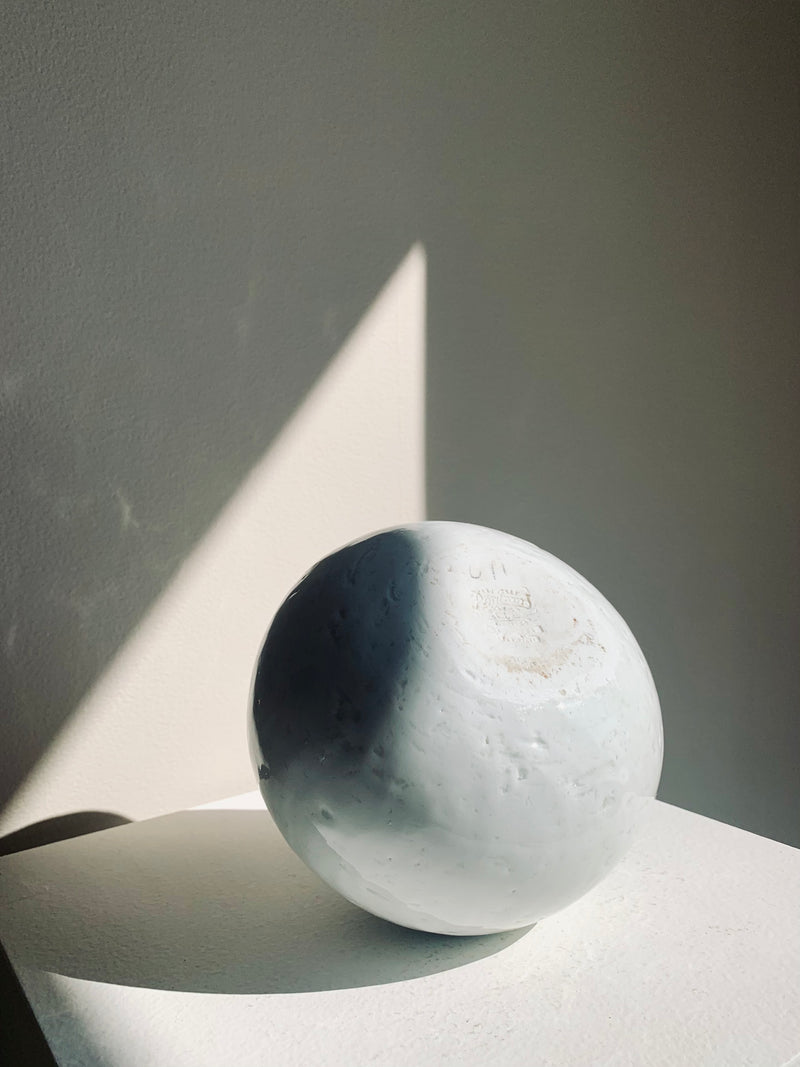 Gunnar Nylund Spherical Chamotte Vase