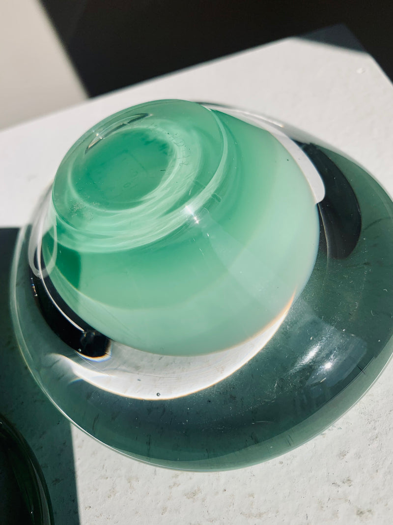 Vicke Lindstrand Glass Bowls