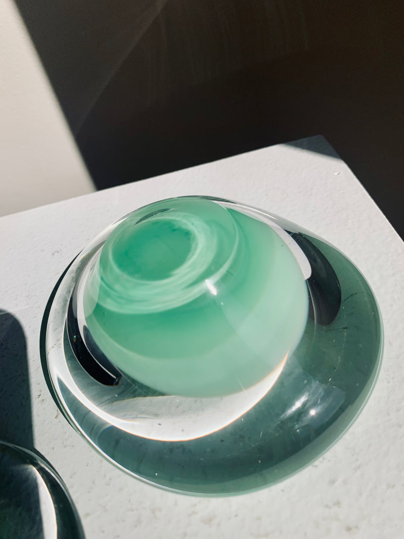 Vicke Lindstrand Glass Bowls