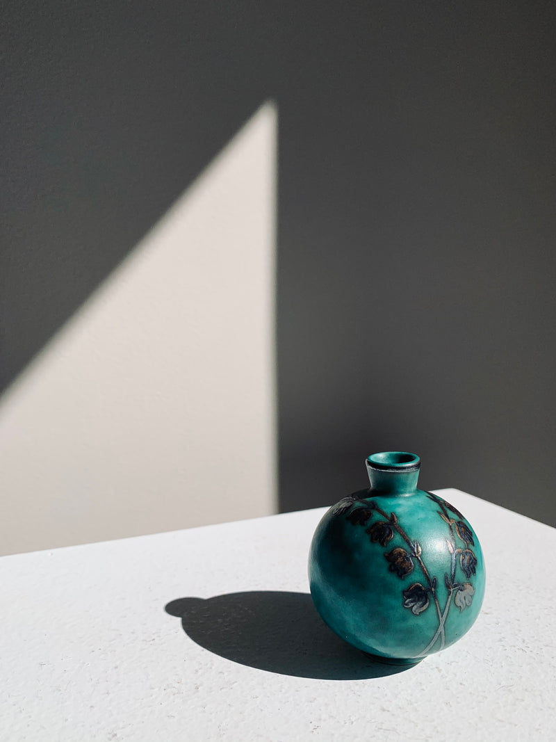 Wilhelm Kåge Miniature "Argenta" Vase