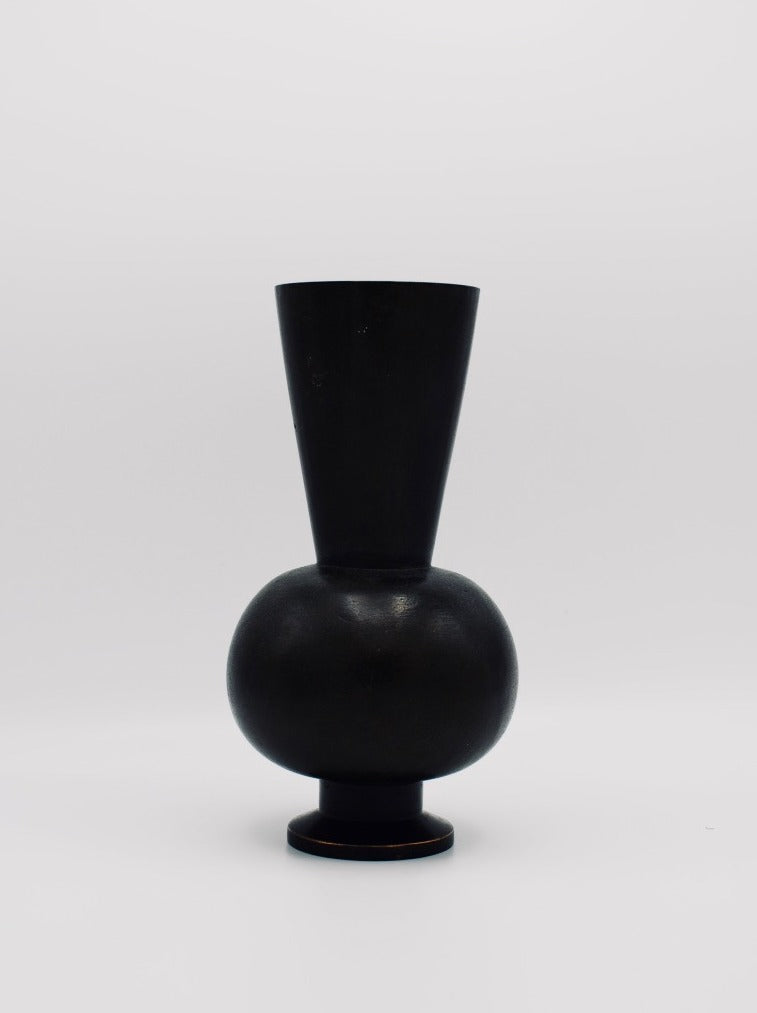 Swedish Modern bronze vase