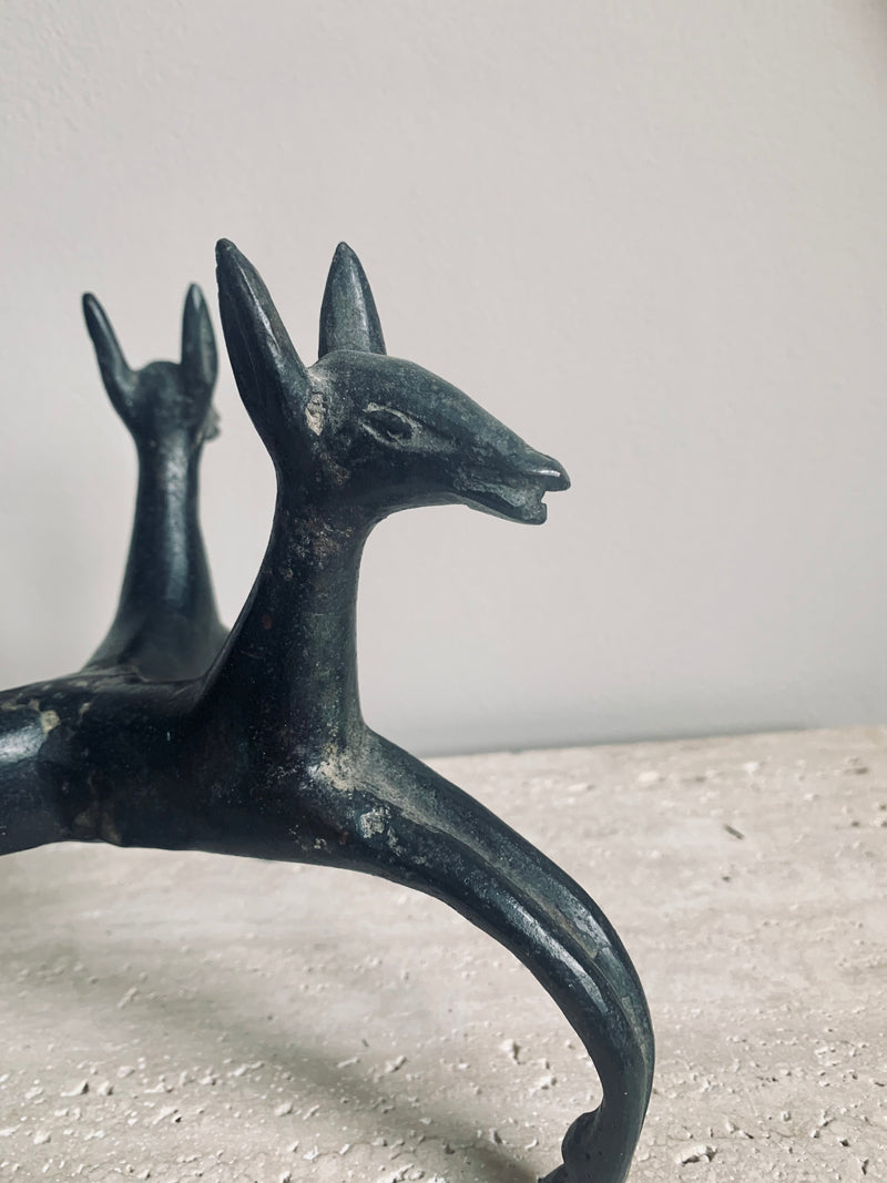 Stylized Animal Bronze Sculpture